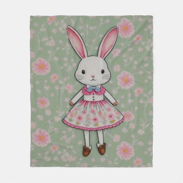 Cobertor de coelhinho bonito (Frente)