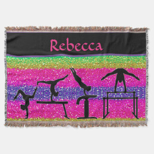 Cobertor de eventos de ginástica artística feminin