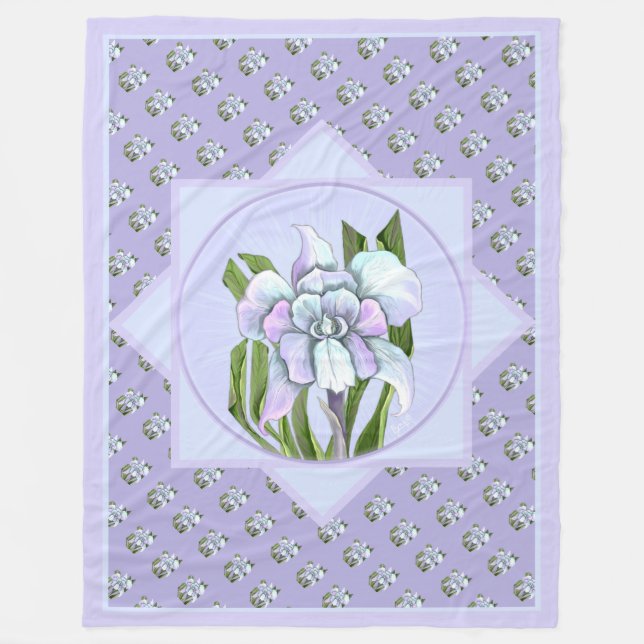 cobertor de flores do esmeraldo (Frente)