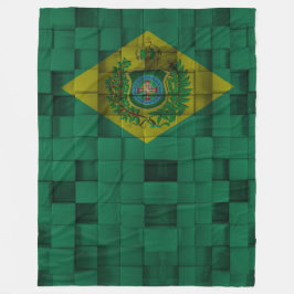 Cobertor de Lã Bandeira Imperial do Brasil