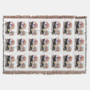 cobertor de lança do carro vintage