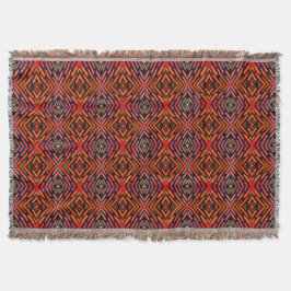 Cobertor de Lançamento Fogo Vermelho Laranja Preto