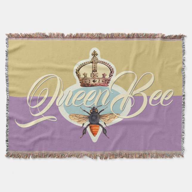 Cobertor de lançamento Queen Bee Honey Gold (Frente)