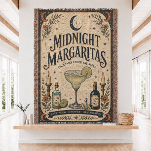 Cobertor de Lançamento Tecido Margaritas da Meia-N