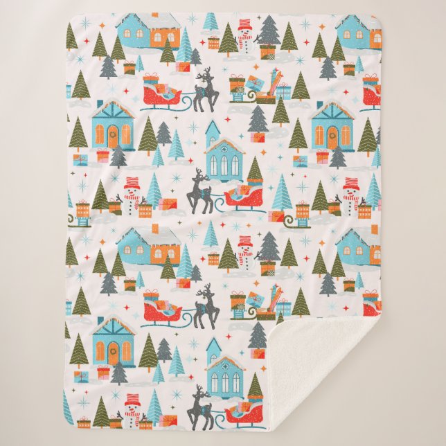 cobertor de Natal (Frente)