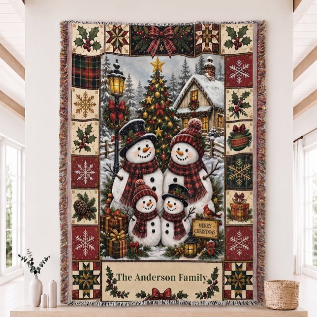 Cobertor de Natal Tecido em Quilt  (Criador carregado)