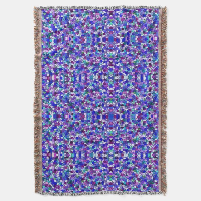 Cobertor de Padrão de Vidro Mosaico (Frente Vertical)