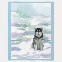 Cobertor de Peça Malamute