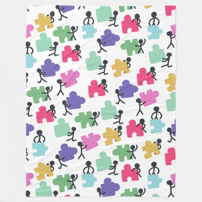 cobertor de pessoas autistas (Frente)