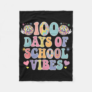 Cobertor De Velo 100º Dia da Escola Víbias Sorriso Bonito 100 Dias