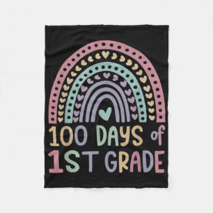 Cobertor De Velo 100.º Dia Da Escola 1rua Grau 100 Dias Mais Inteli