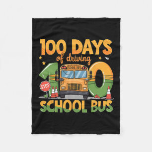 Cobertor De Velo 100 Dias De Condução De Motoristas De Ônibus Escol