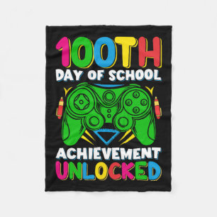 Cobertor De Velo 100 Dias De Escola Desbloqueou Jogador 100 Dias De