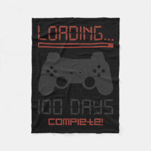 Cobertor De Velo 100 Dias De Videos games De Jogadores Completos Da