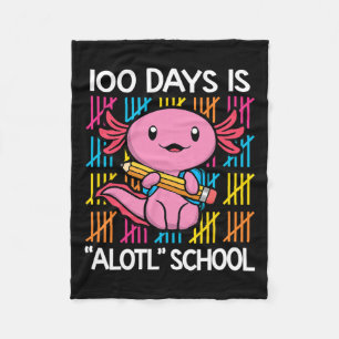 Cobertor De Velo 100 Dias É Diversão Escolar 100º Dia Da Escola A