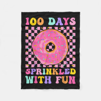 Cobertor De Velo 100 Dias Empurrados Com Rosquinha Divertida 100 Di