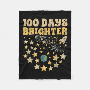 Cobertor De Velo 100 Dias Mais Brilhantes Crianças 100º Dia das Est