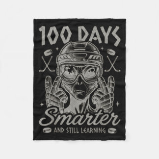 Cobertor De Velo 100 Dias Mais Inteligente Feliz 100º Dia De Escola