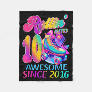 Cobertor De Velo 10 Anos Incrível Desde 2016 Tema de Hockey Anivers