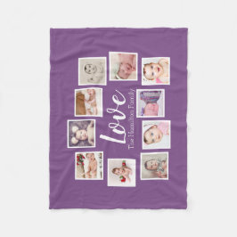 Cobertor De Velo 10 Colagem de Fotos Personalizada