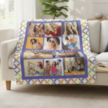 10 Foto Trendy Modern Colorful Geométrico Name