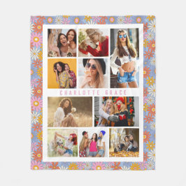 Cobertor De Velo 10 Photo Modern Trendy Hippie Floral Na moda Name