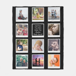 Cobertor De Velo 11 Colagem de Fotos Personalizada