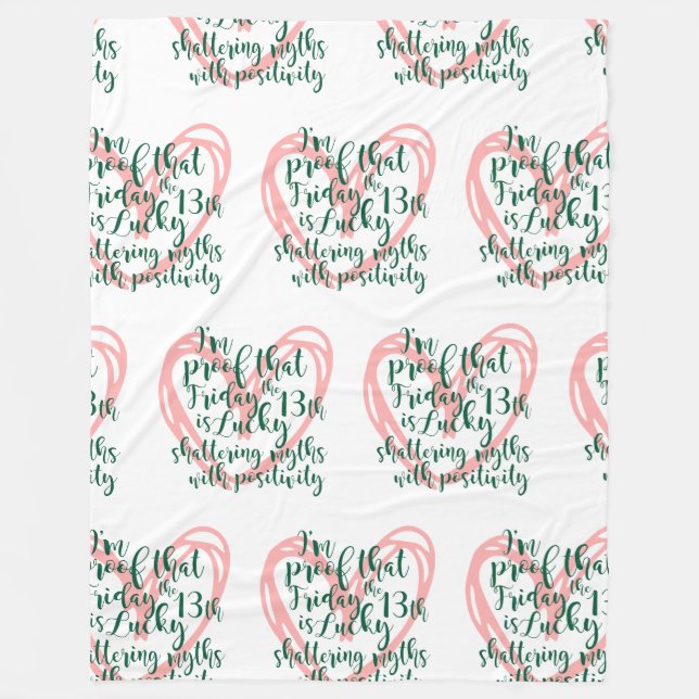 Cobertor De Velo 13 de nascer Sexta-feira (Frente)