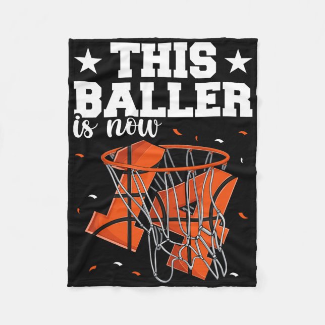 Cobertor De Velo 14 Birthday Bysketbyll Boys (Frente)