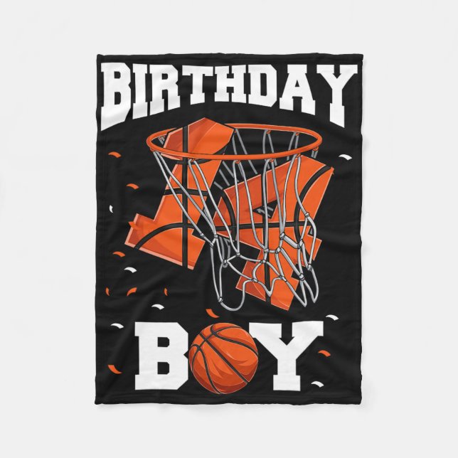 Cobertor De Velo 14 Birthday Bysketbyll Kids (Frente)