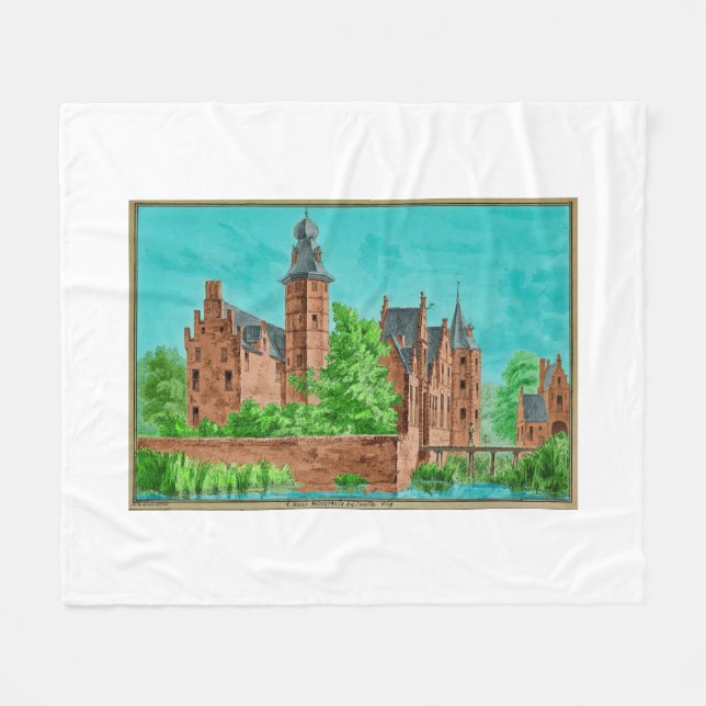 Cobertor De Velo 1729 A. de Haen Dutch Kasteel WESTERVELT ...  (Frente (Horizontal))