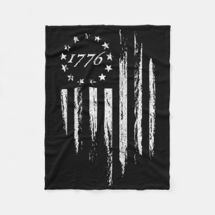 Cobertor De Velo 1776 American Flag Betsy Ross 13 Stars Usa 4th Of