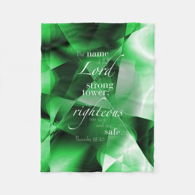 Cobertor De Velo 18:10 dos provérbio (Frente)