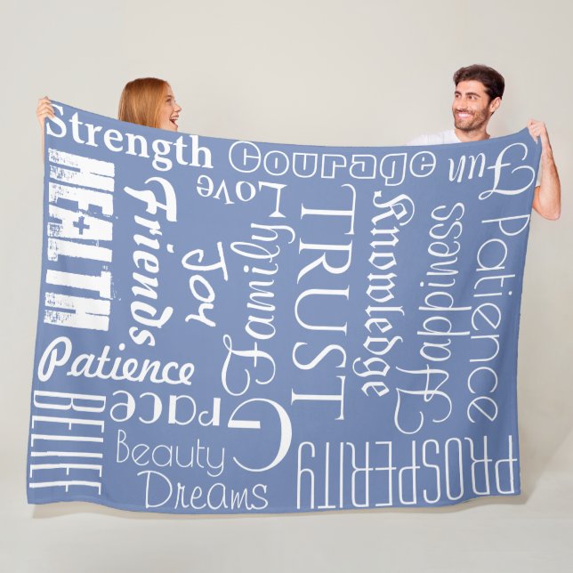 Cobertor De Velo 18 Nomes personalizados ou palavras que melhor des (In Situ)