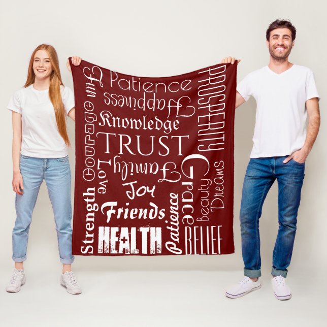 Cobertor De Velo 18 Nomes personalizados ou palavras que melhor des (In Situ)