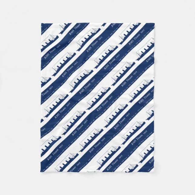 Cobertor De Velo 1912 3 titânicos (Frente)