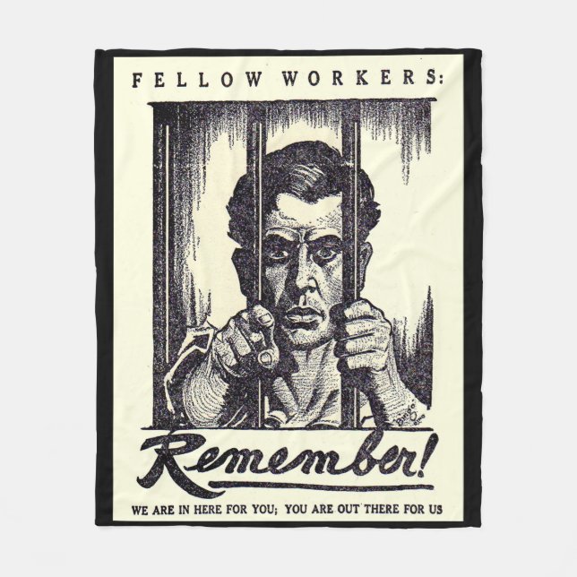 Cobertor De Velo 1917 Colegas, Lembrem-se! (Frente)