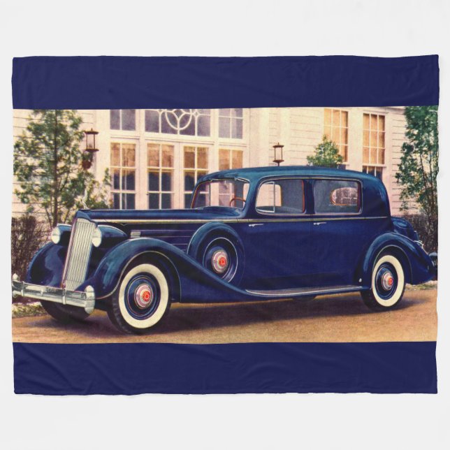 Cobertor De Velo 1936 azul Packard (Frente (Horizontal))