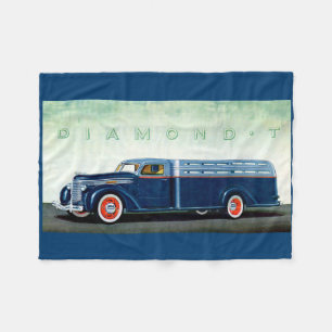 Cobertor De Velo 1937 caminhão azul Diamond T