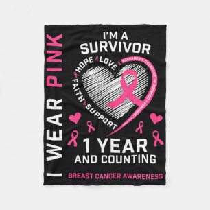 Cobertor De Velo 1 ano de Cancer grátis mãe cor-de-rosa consciência