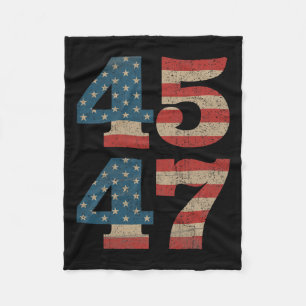 Cobertor De Velo 2024 45 47 Bandeira Americana Vintage Retro 4547 T