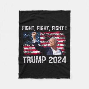 Cobertor De Velo 2024 Luta Luta Luta - Eleição Presidente Trump 