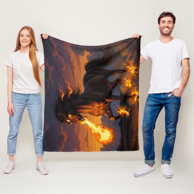 Cobertor De Velo „2026 – Das Jahr des Feuerpferds“ (In Situ)