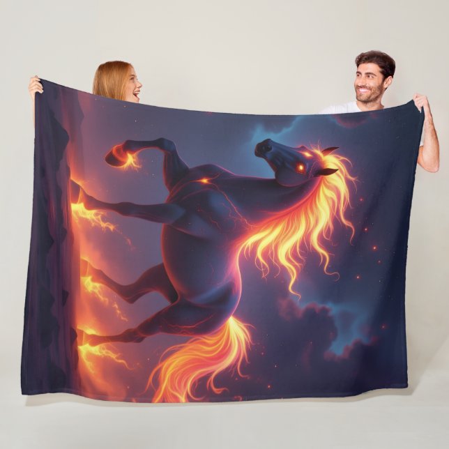 Cobertor De Velo „2026 – Das Jahr des Feuerpferds“ (In Situ)