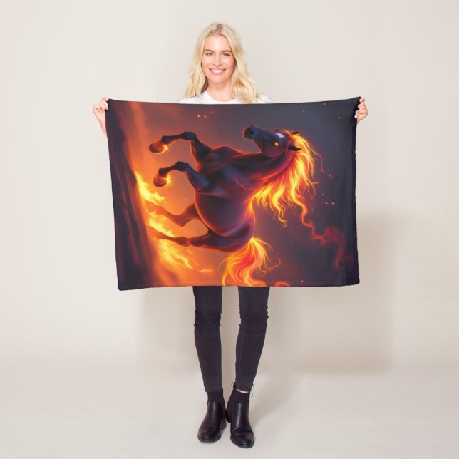 Cobertor De Velo „2026 – Das Jahr des Feuerpferds“ (In Situ)