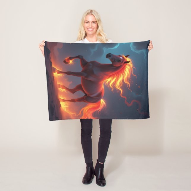 Cobertor De Velo „2026 – Das Jahr des Feuerpferds“ (In Situ)