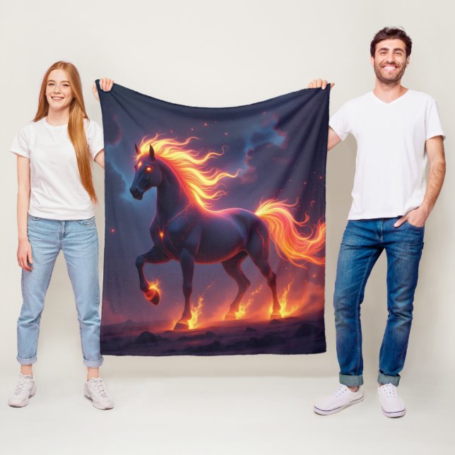 Cobertor De Velo „2026 – Das Jahr des Feuerpferds“ (In Situ)