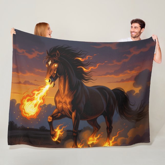 Cobertor De Velo „2026 – Das Jahr des Feuerpferds“ (In Situ)