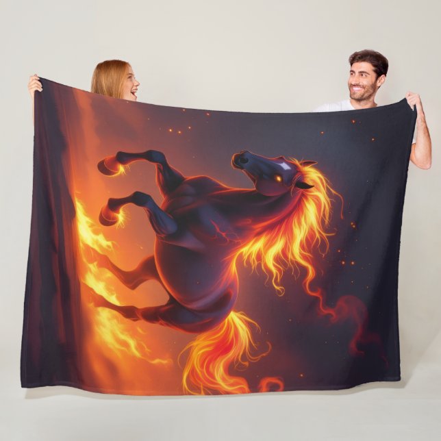 Cobertor De Velo „2026 – Das Jahr des Feuerpferds“ (In Situ)