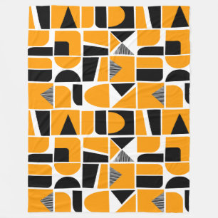 Cobertor De Velo 230616 - Amarelo Laranja e Preto.